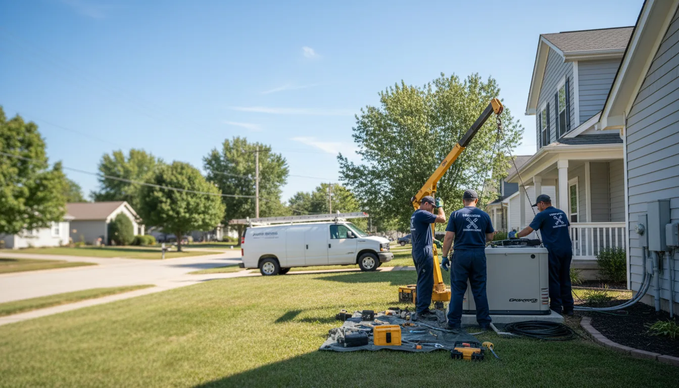 Generator Installation in Middle Amana, IA near me